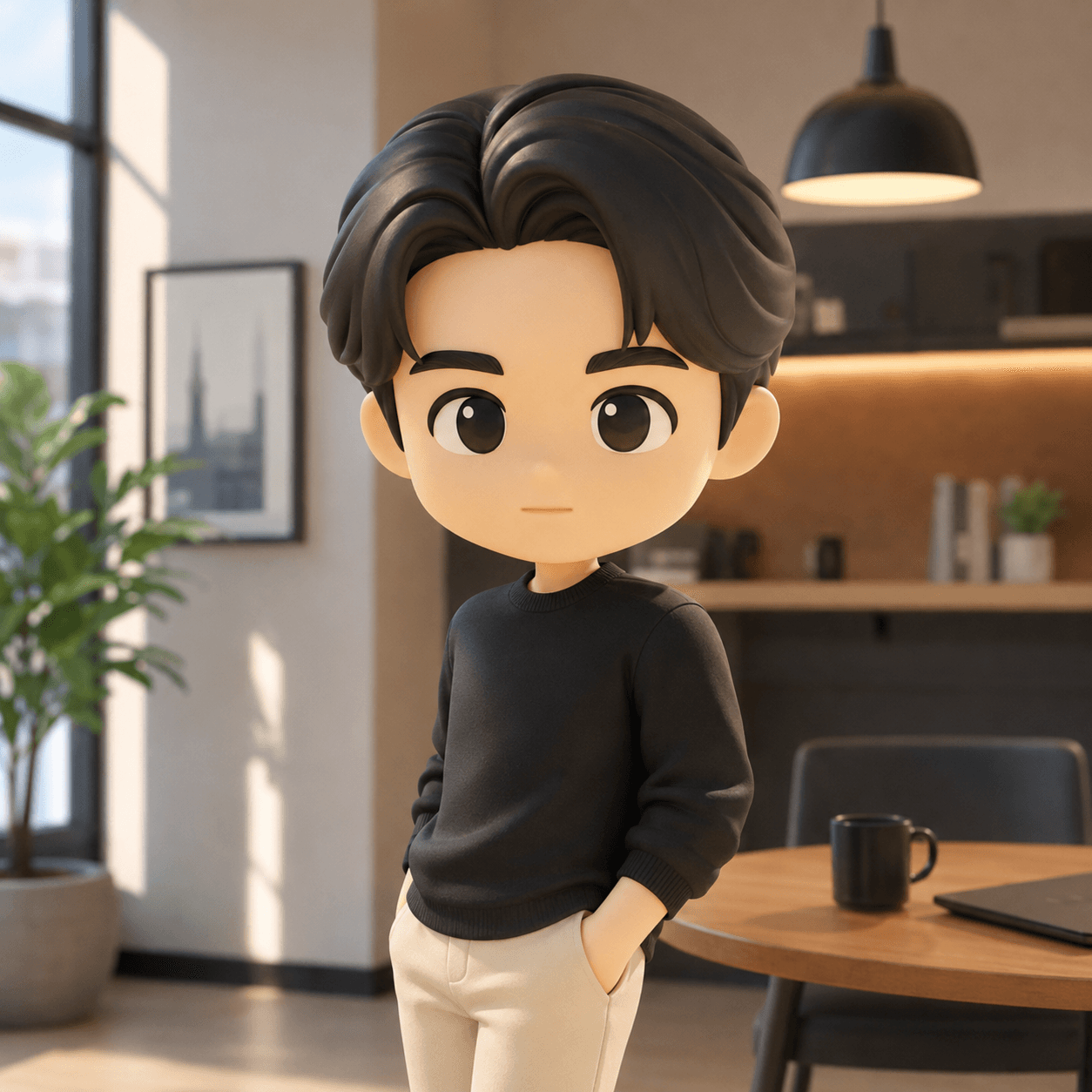 Min voice IP portrait